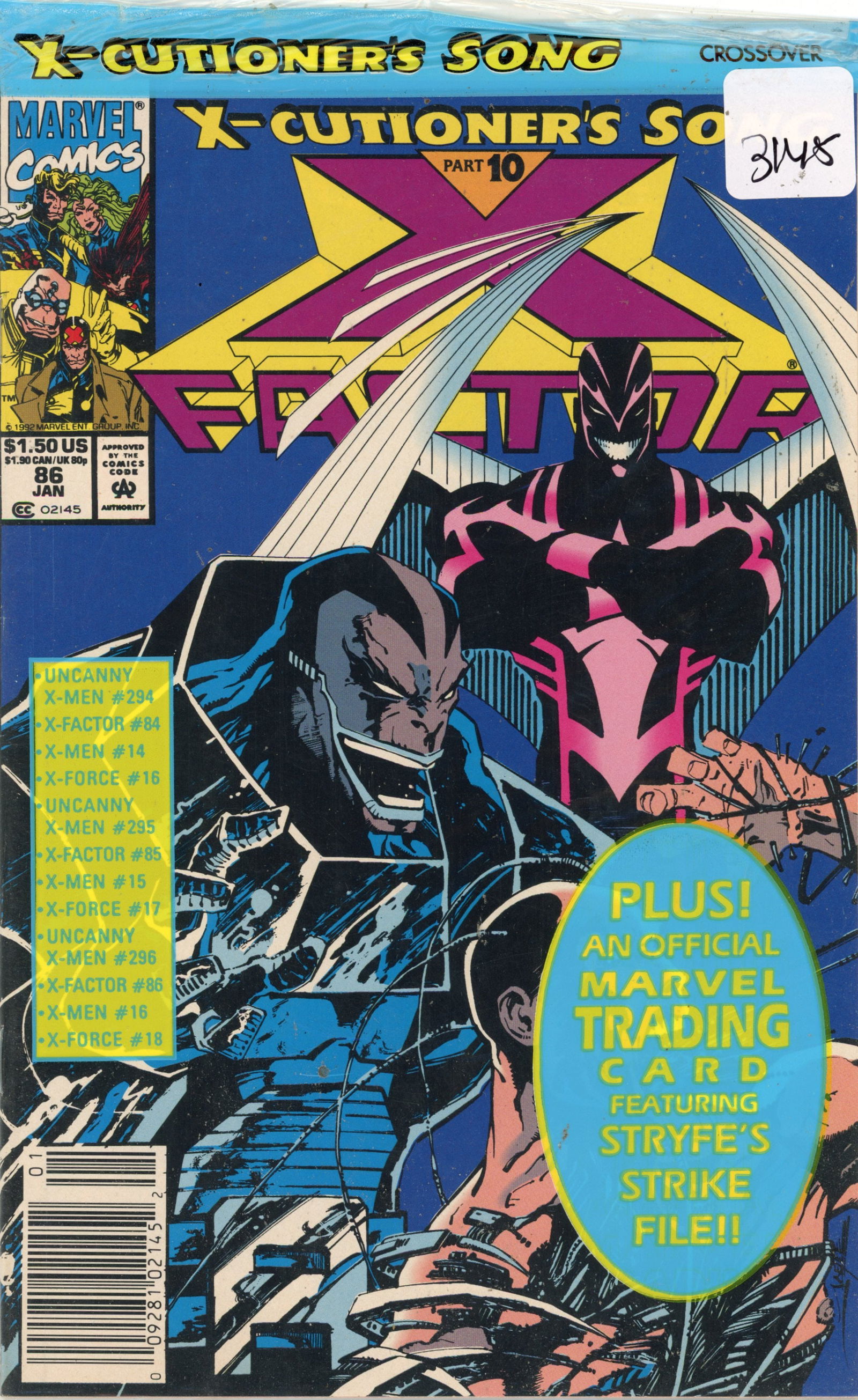 1992 Marvel X-Factor Issue 86 (1 of 1)