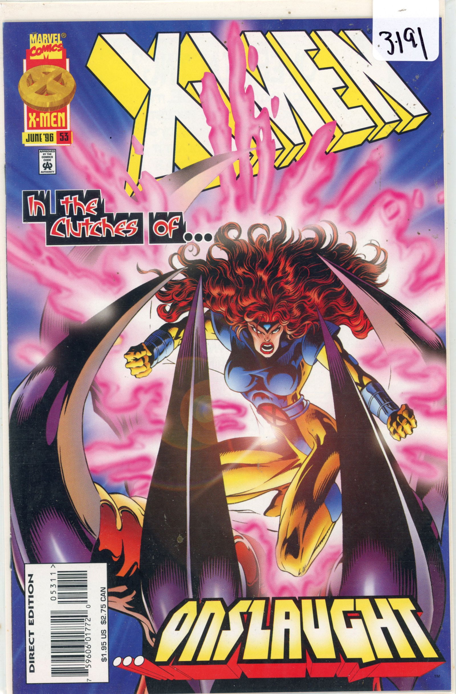 1996 Marvel X-Men Issue 53 (1 of 1)