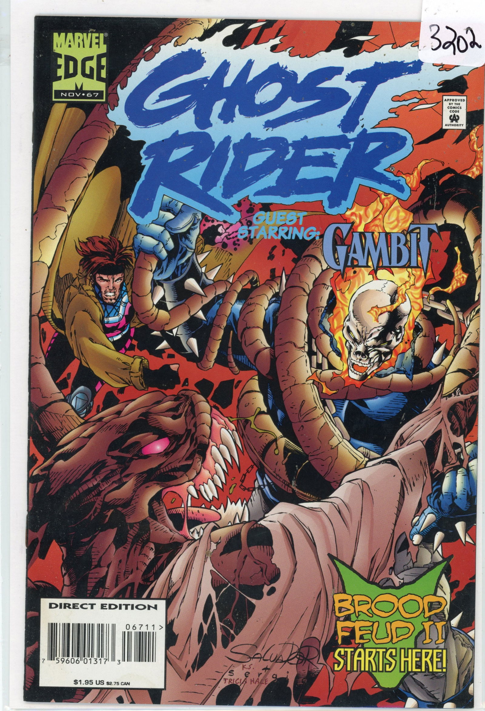 1995 Marvel Ghost Rider Issue 67 (1 of 1)