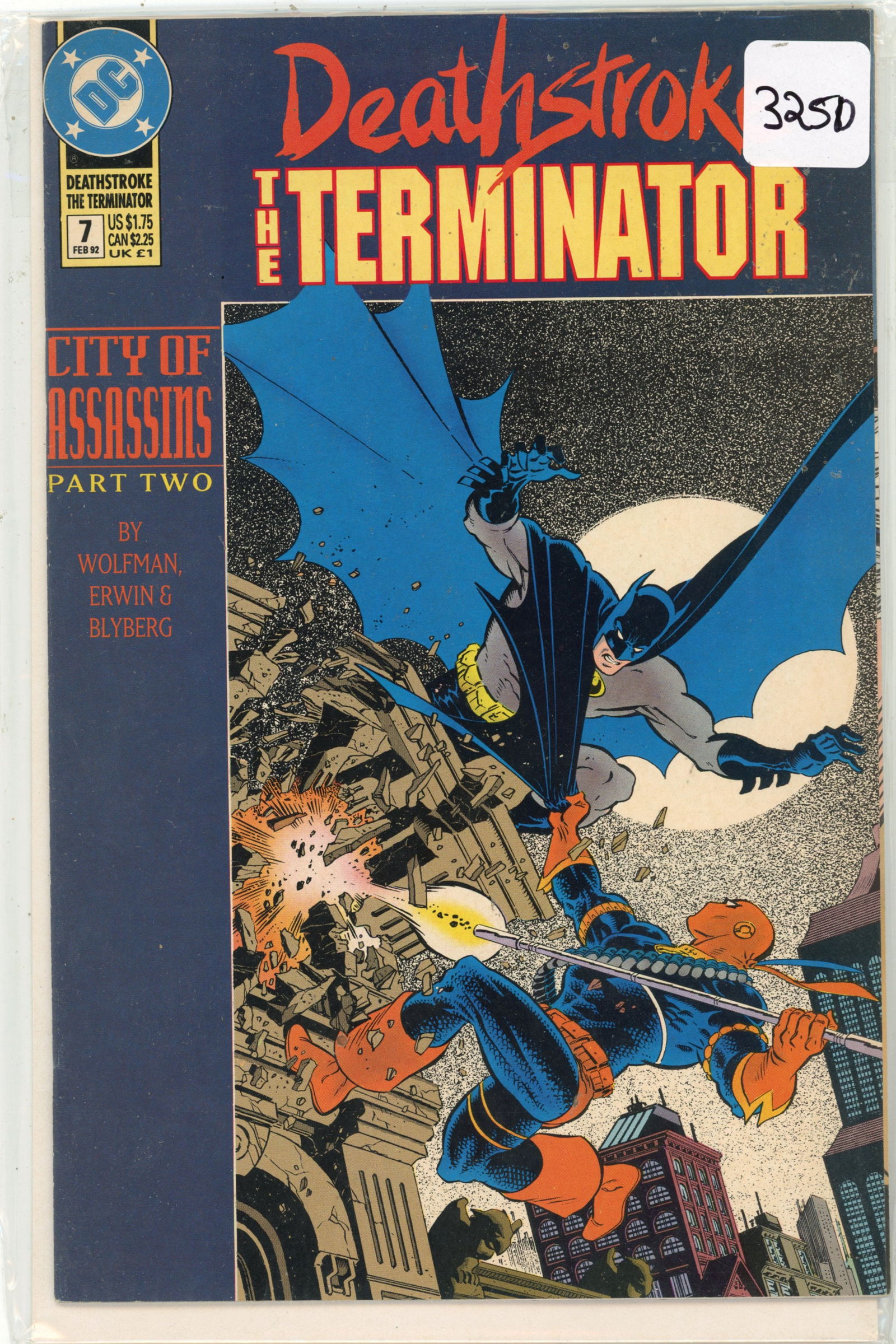 1992 DC DeathStroke Issue 7 (1 of 1)
