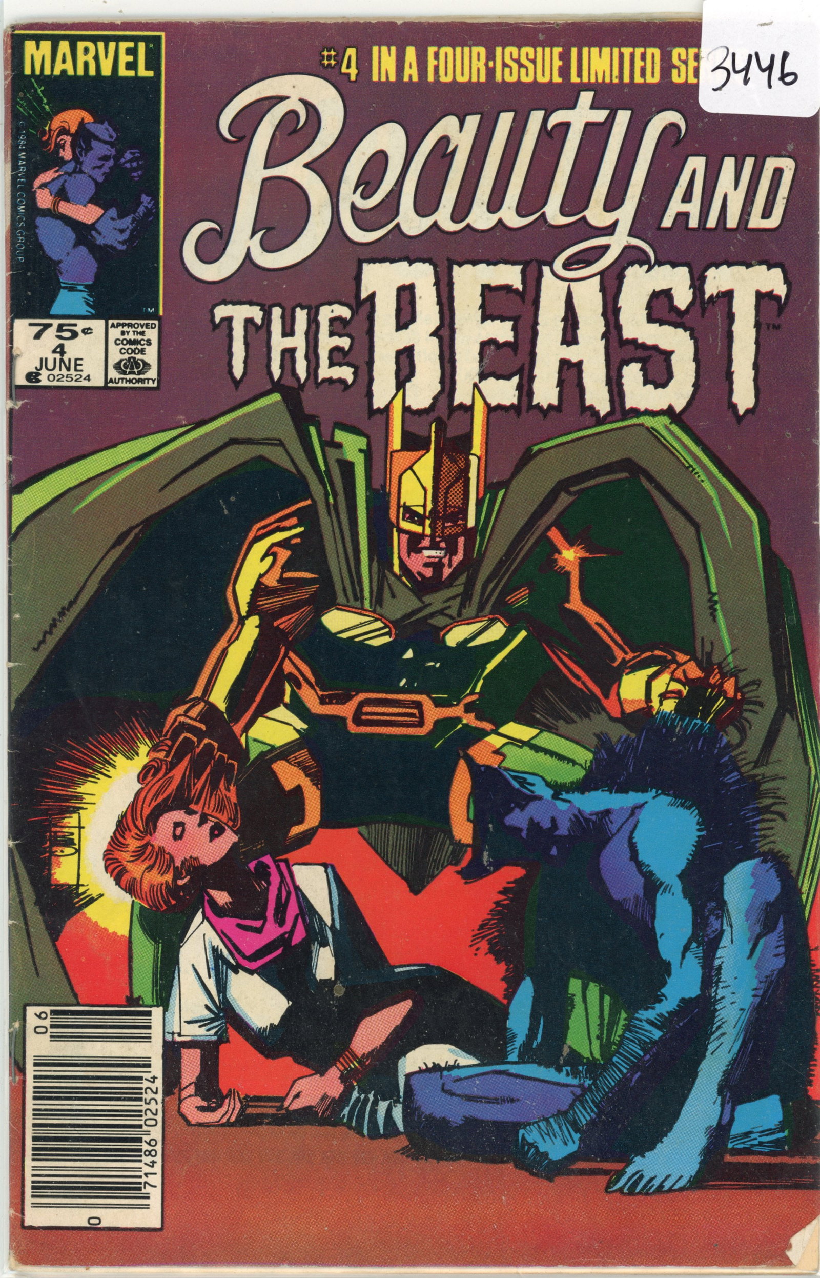1984 Marvel Beauty and the Beast Issue 4 (1 of 1)