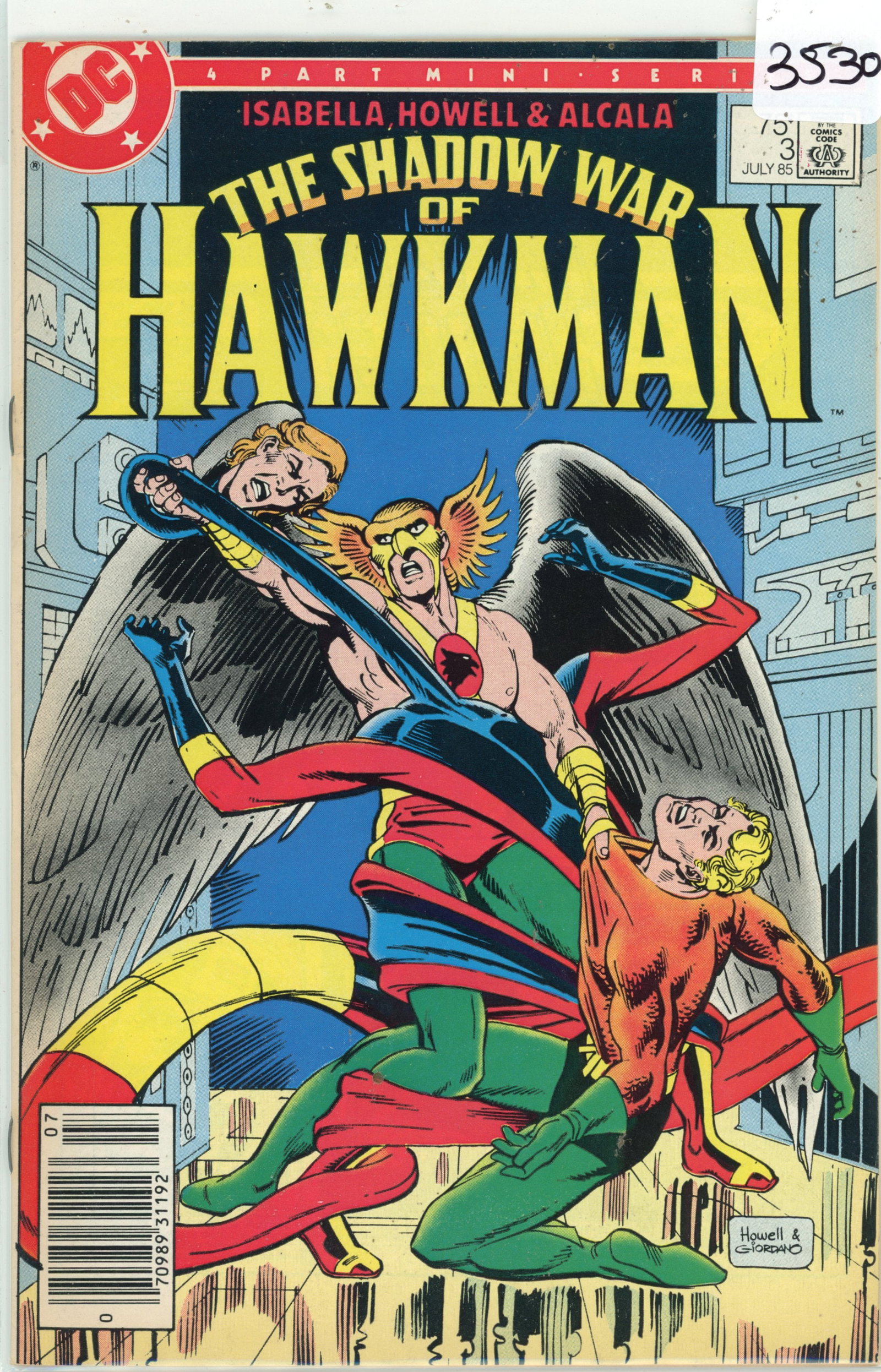 1985 DC Hawkman Issue 3 (1 of 1)