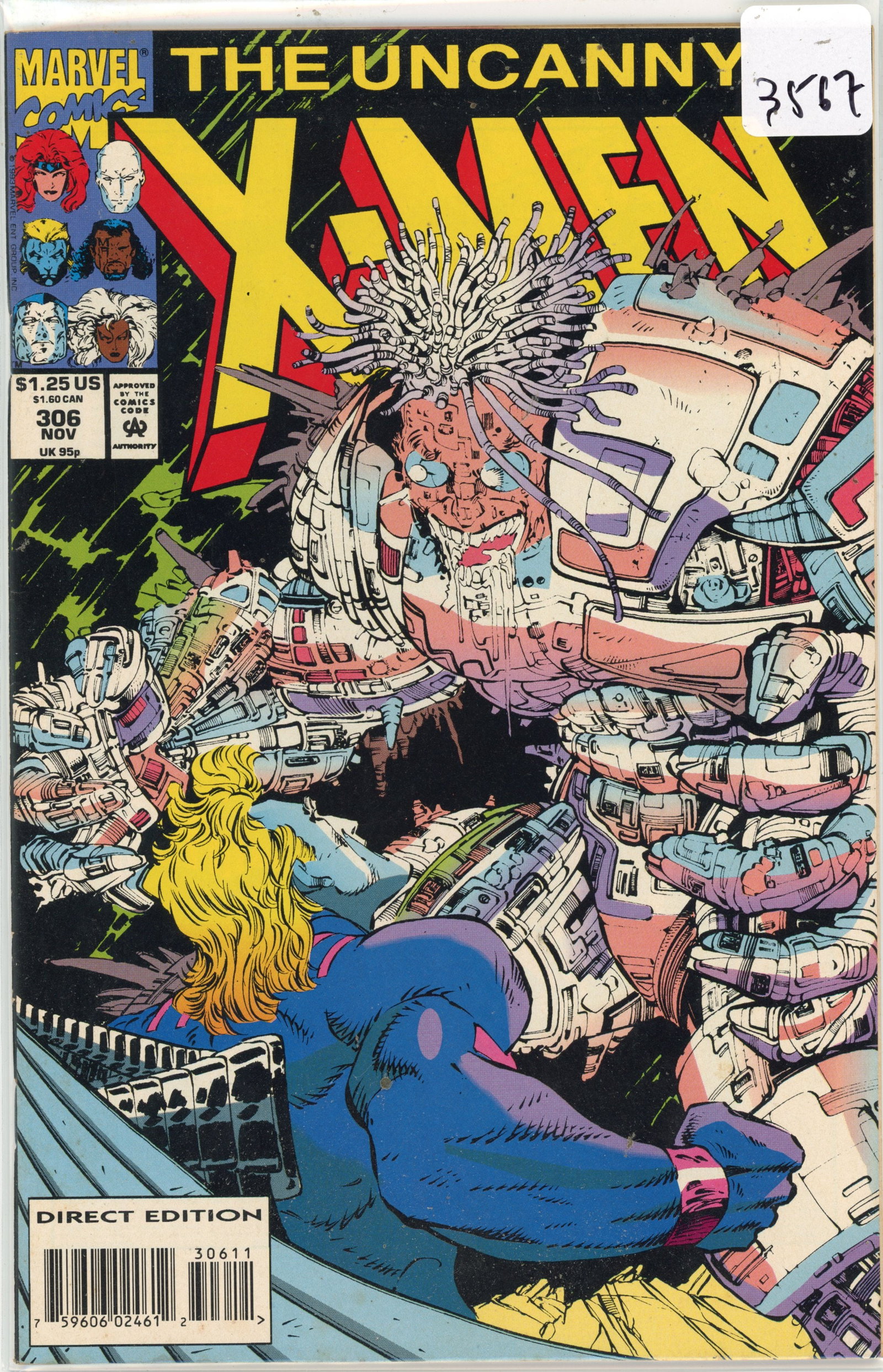 1993 Marvel X-Men Issue 306 (1 of 1)