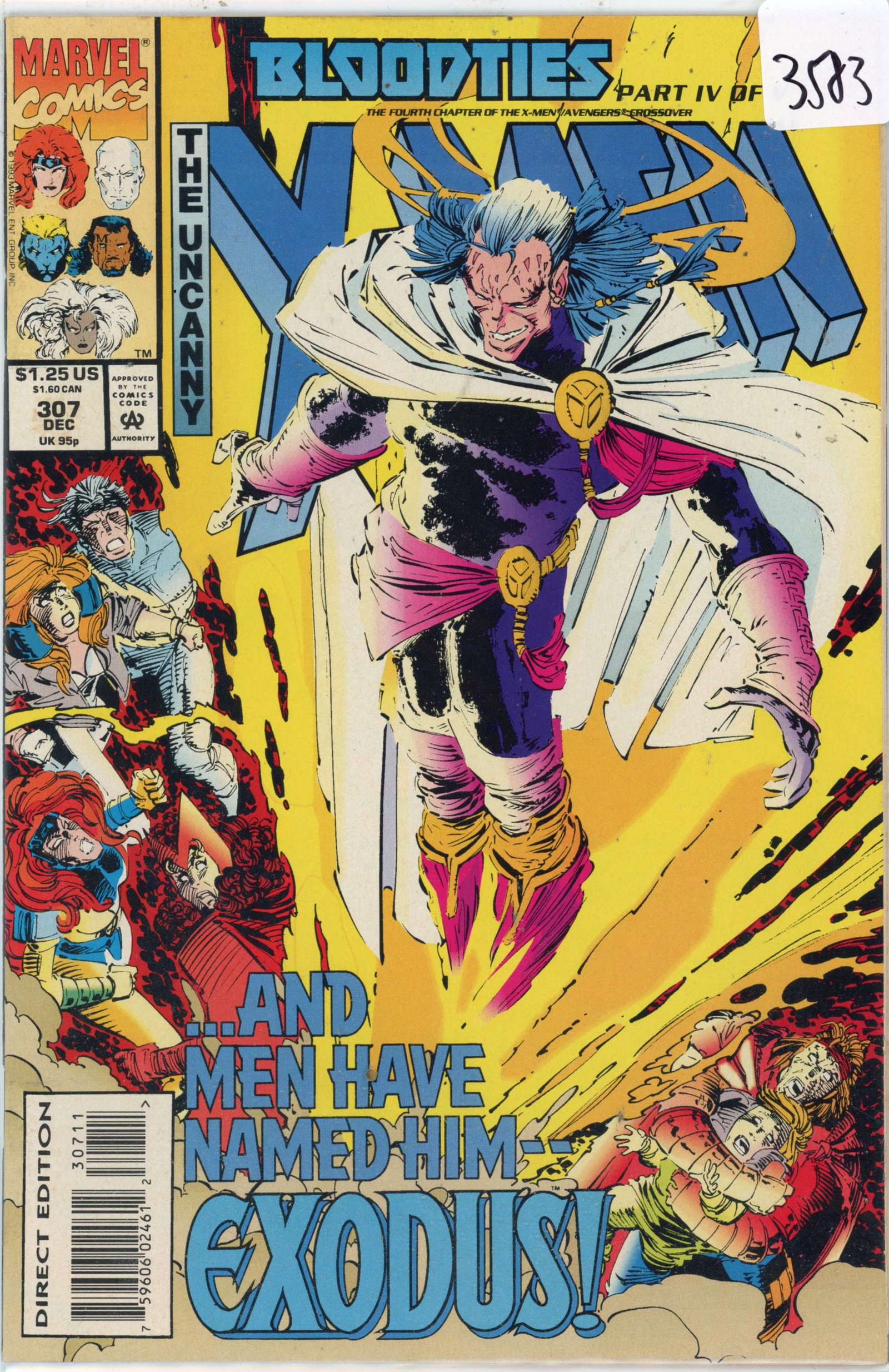 1993 Marvel X-Men Issue 307 (1 of 1)
