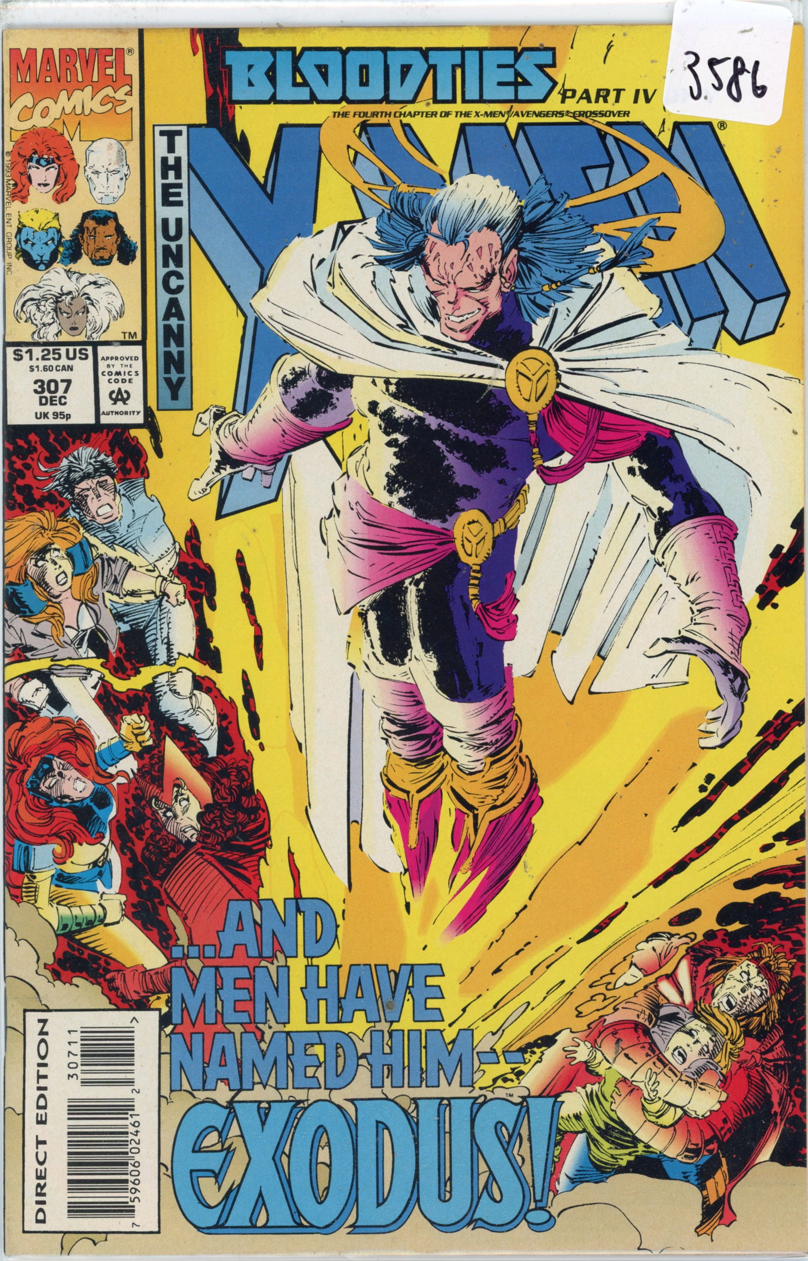 1993 Marvel X-Men Issue 307 (1 of 1)