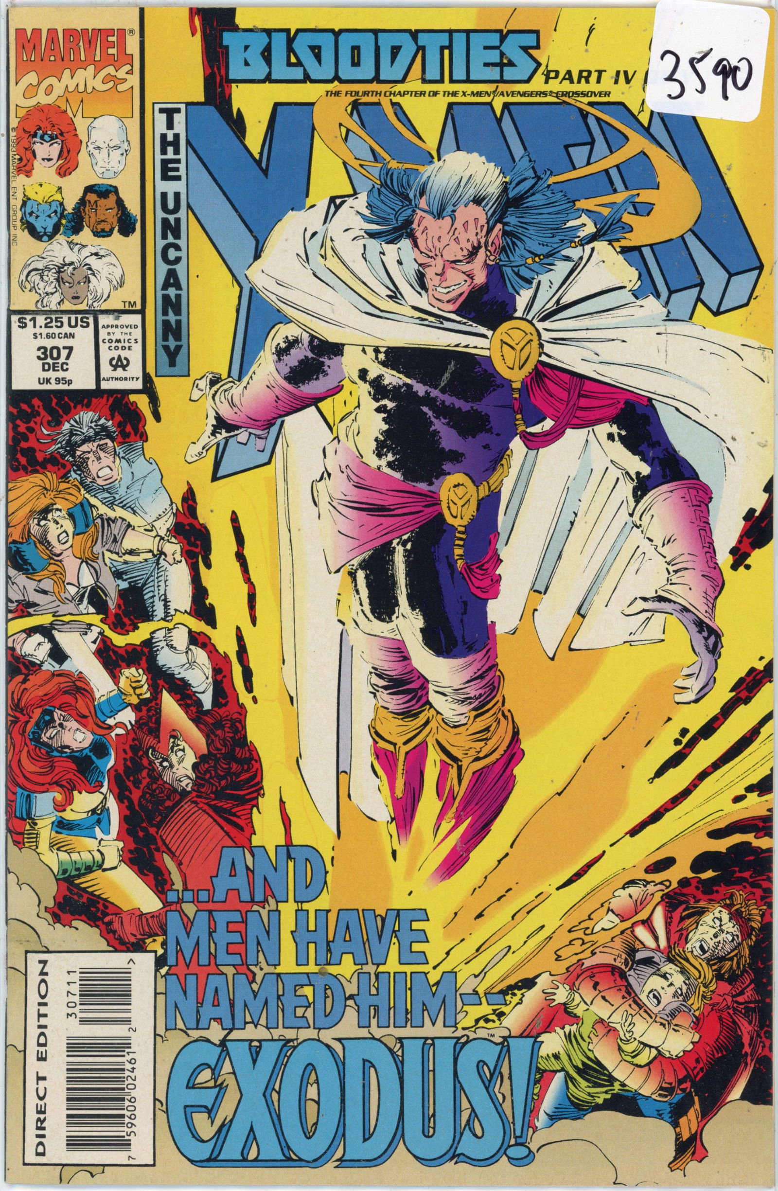 1993 Marvel X-Men Issue 307 (1 of 1)
