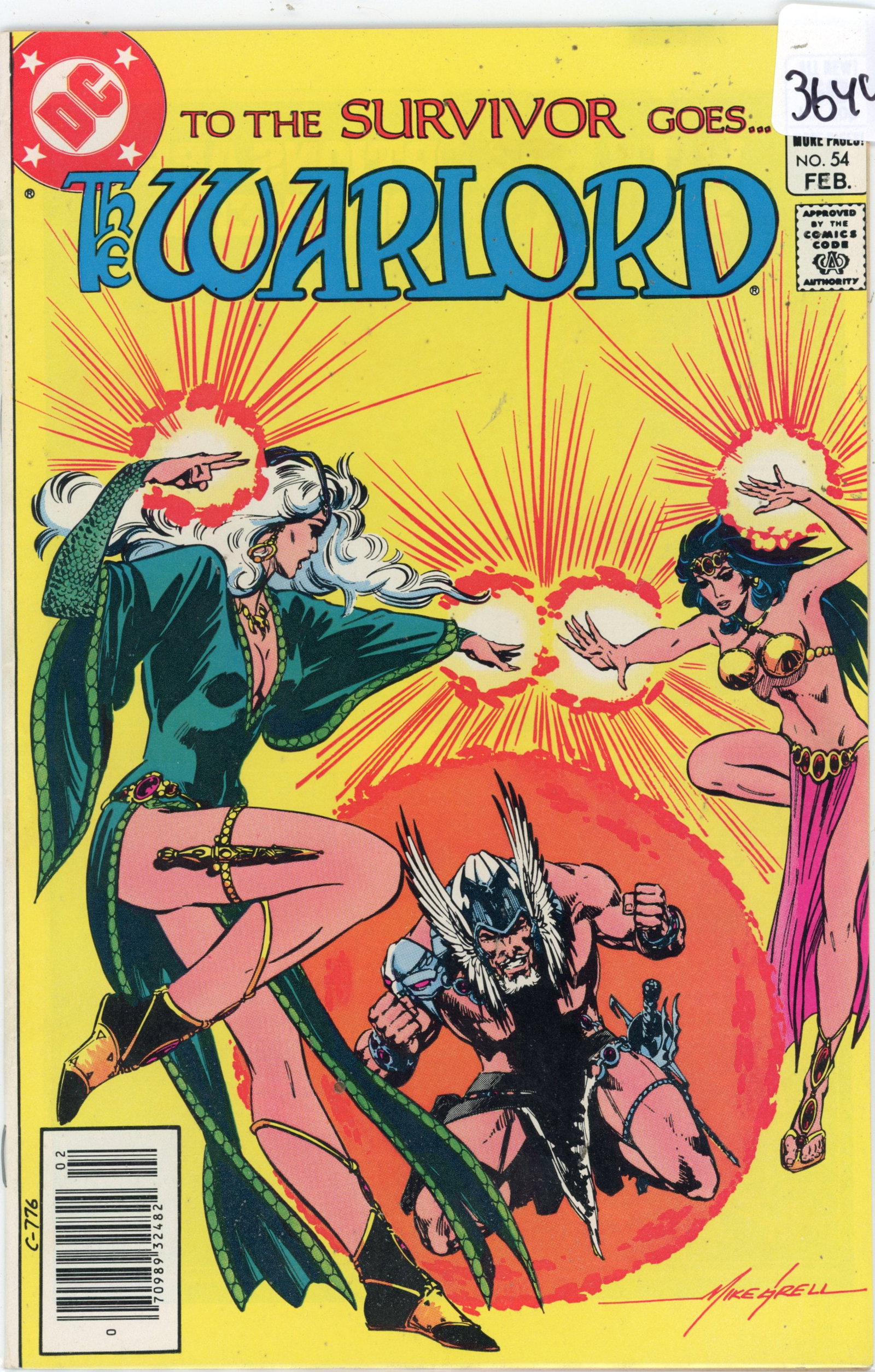 1980 DC Warlord Issue 54 (1 of 1)