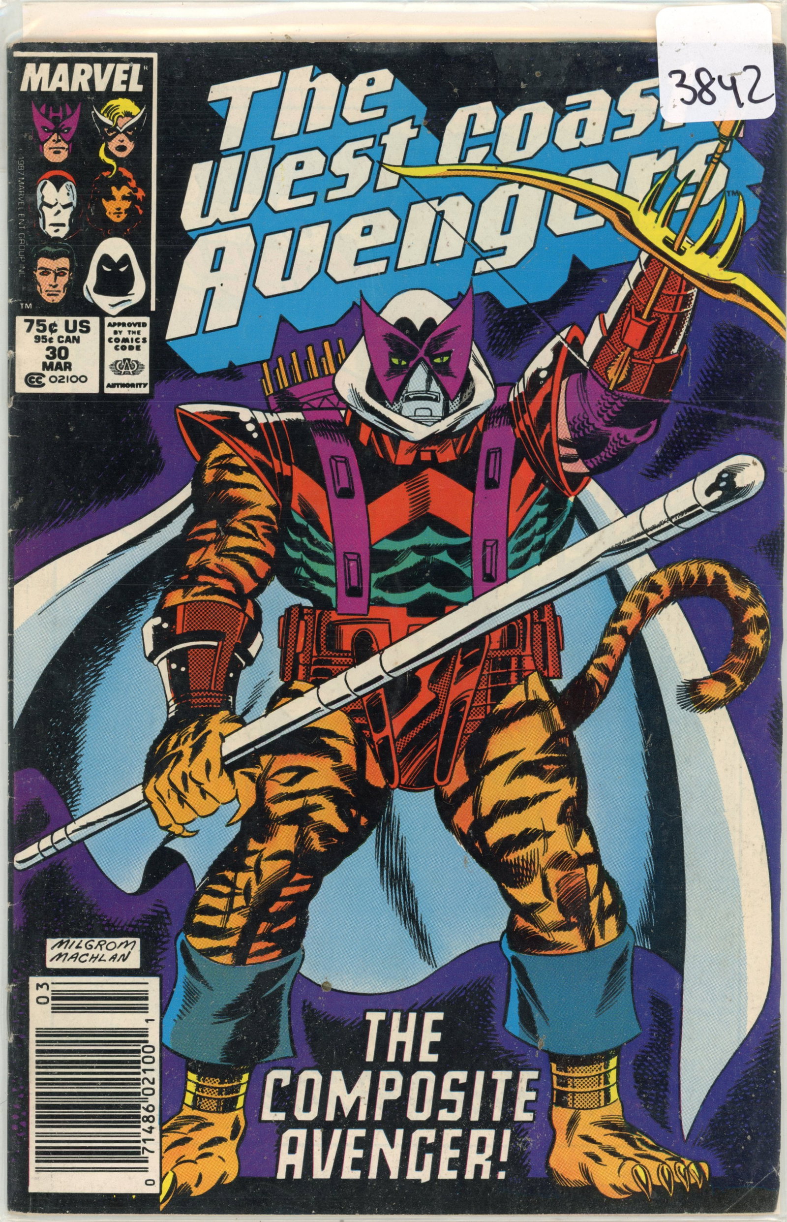 1987 Marvel Avengers Issue 30 (1 of 1)