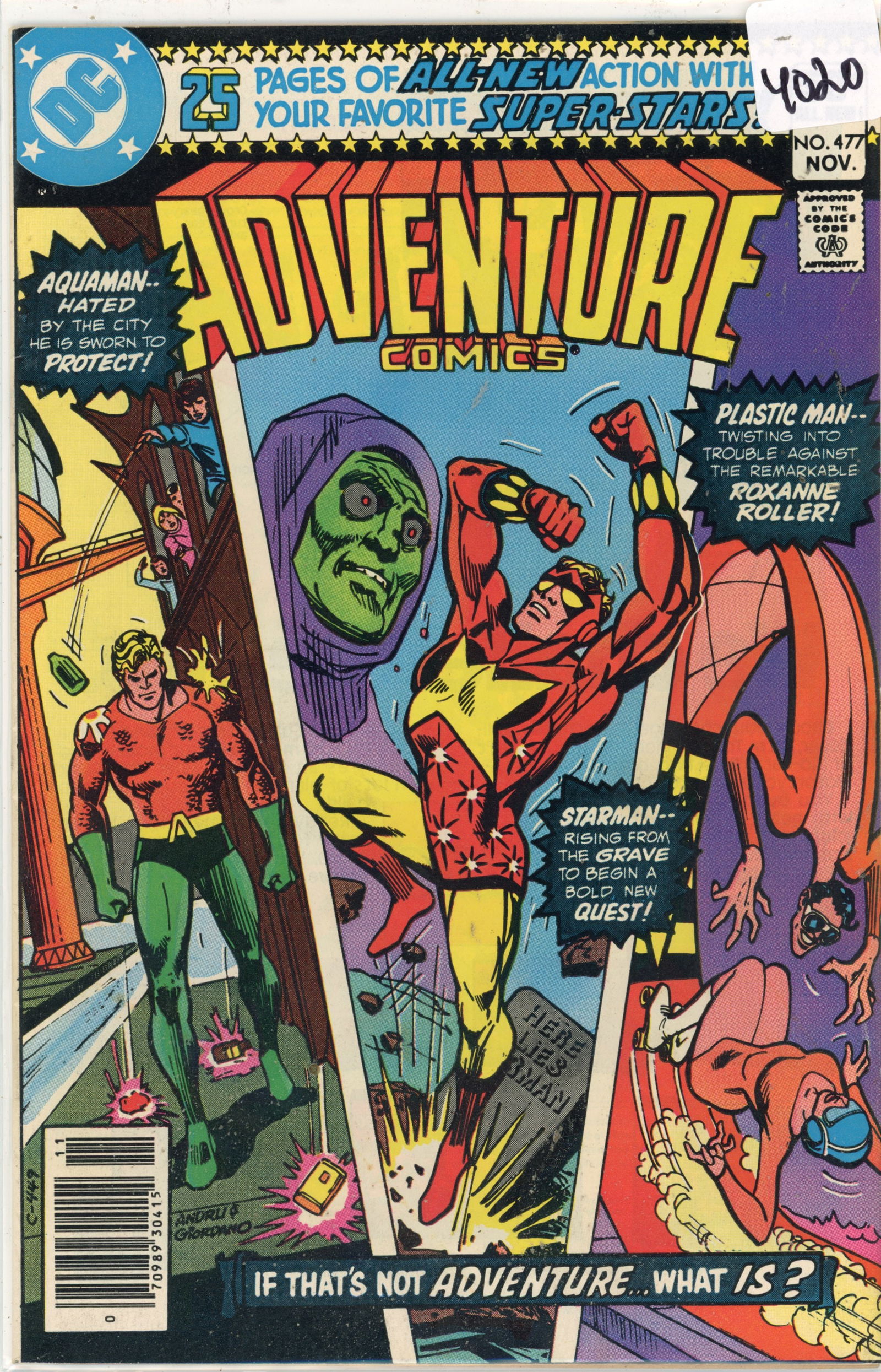 1981 DC Adventure Issue 477 (1 of 1)