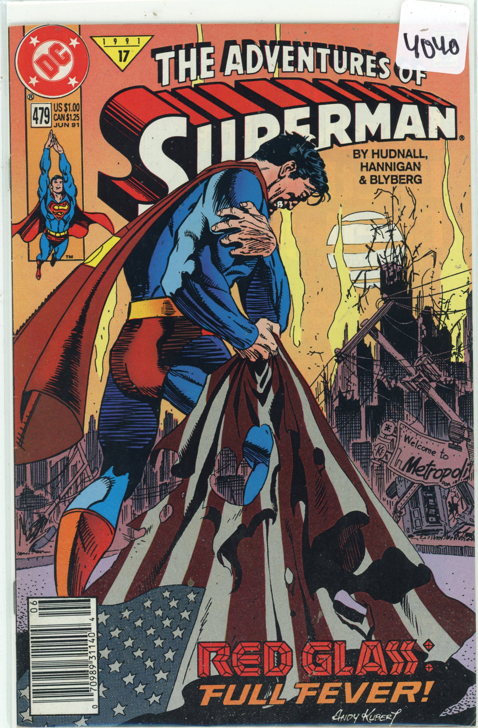 1991 DC Superman Issue 479 (1 of 1)