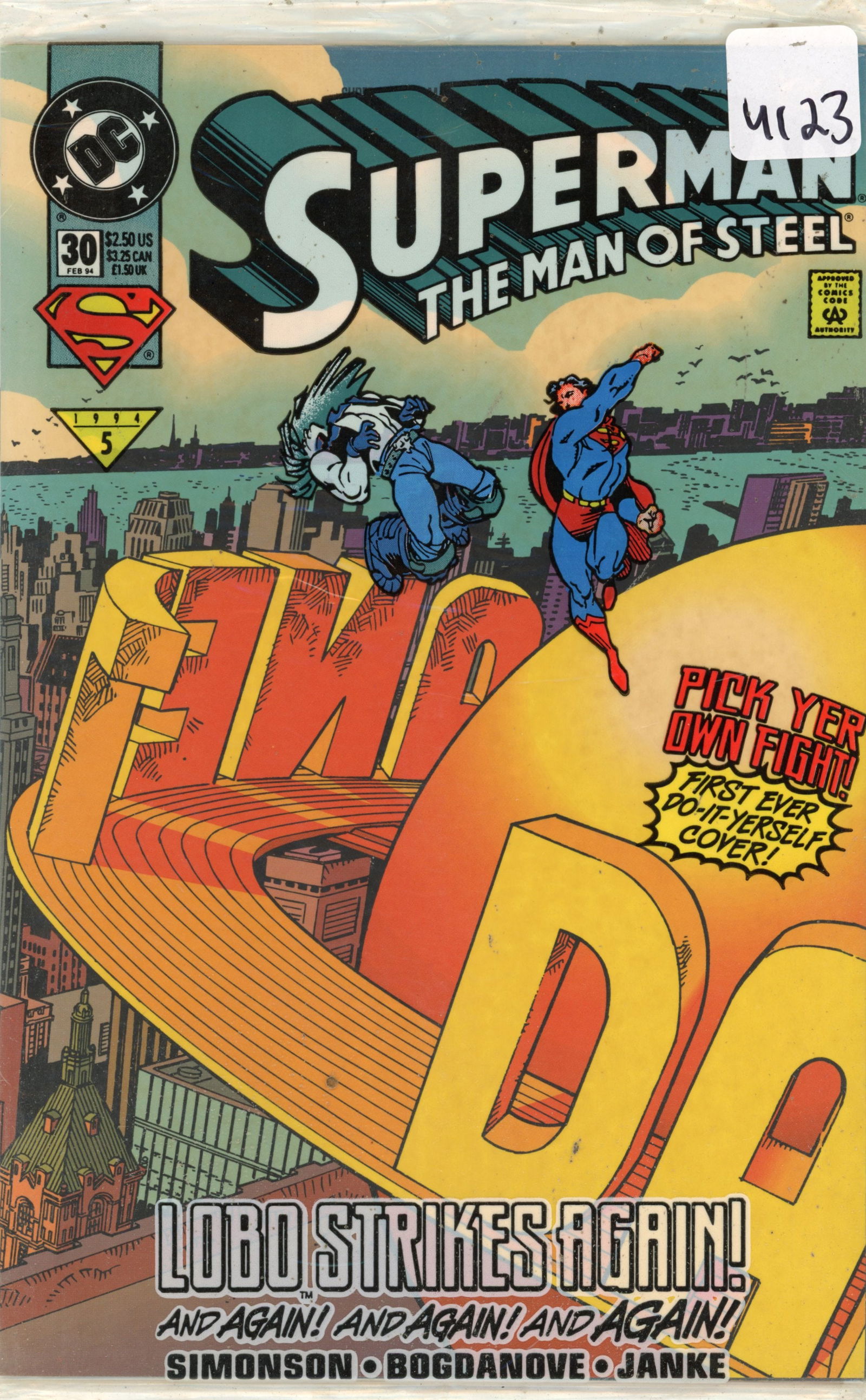 1994 DC Superman Issue 30 (1 of 1)
