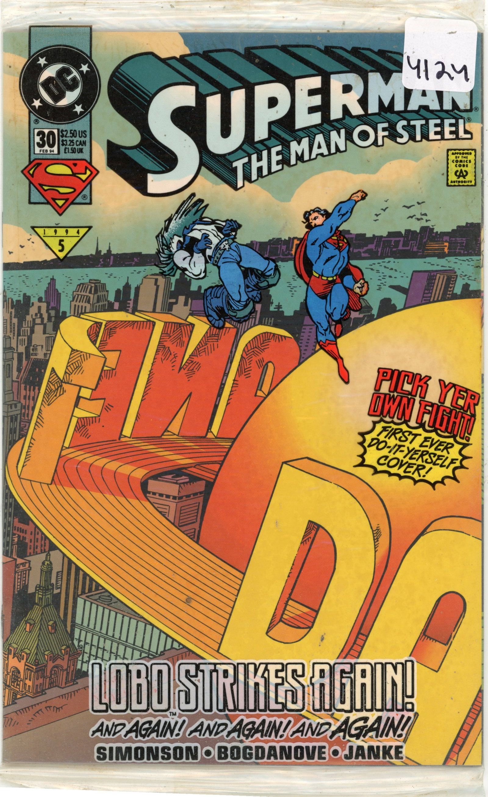1994 DC Superman Issue 30 (1 of 1)