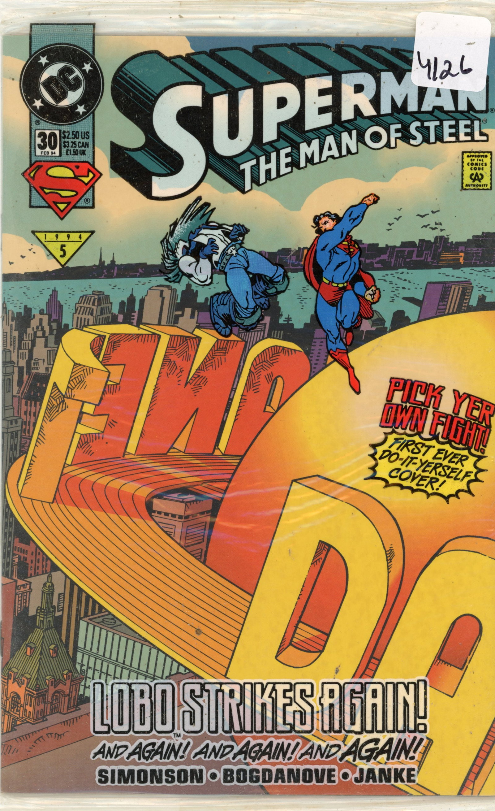 1994 DC Superman Issue 30 (1 of 1)