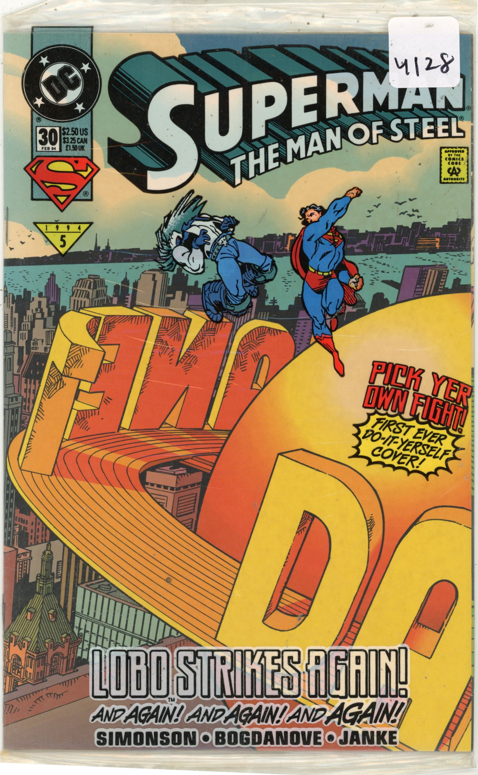1994 DC Superman Issue 30 (1 of 1)