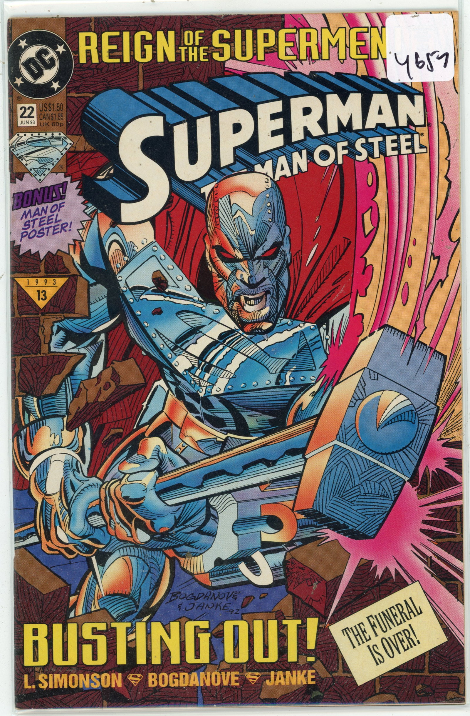 1993 DC Superman Issue 22 (1 of 1)