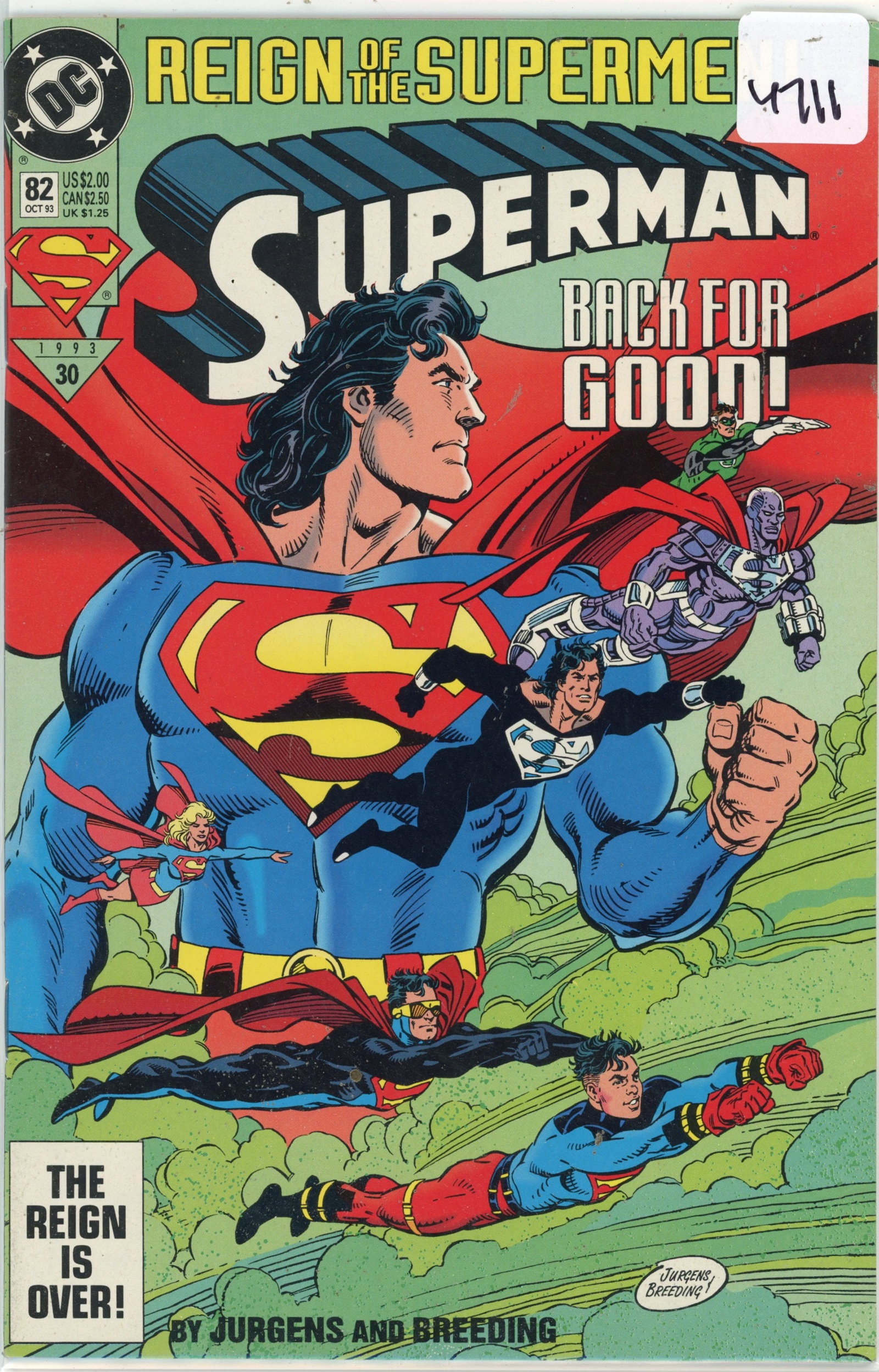 1993 DC Superman Issue 82 (1 of 1)