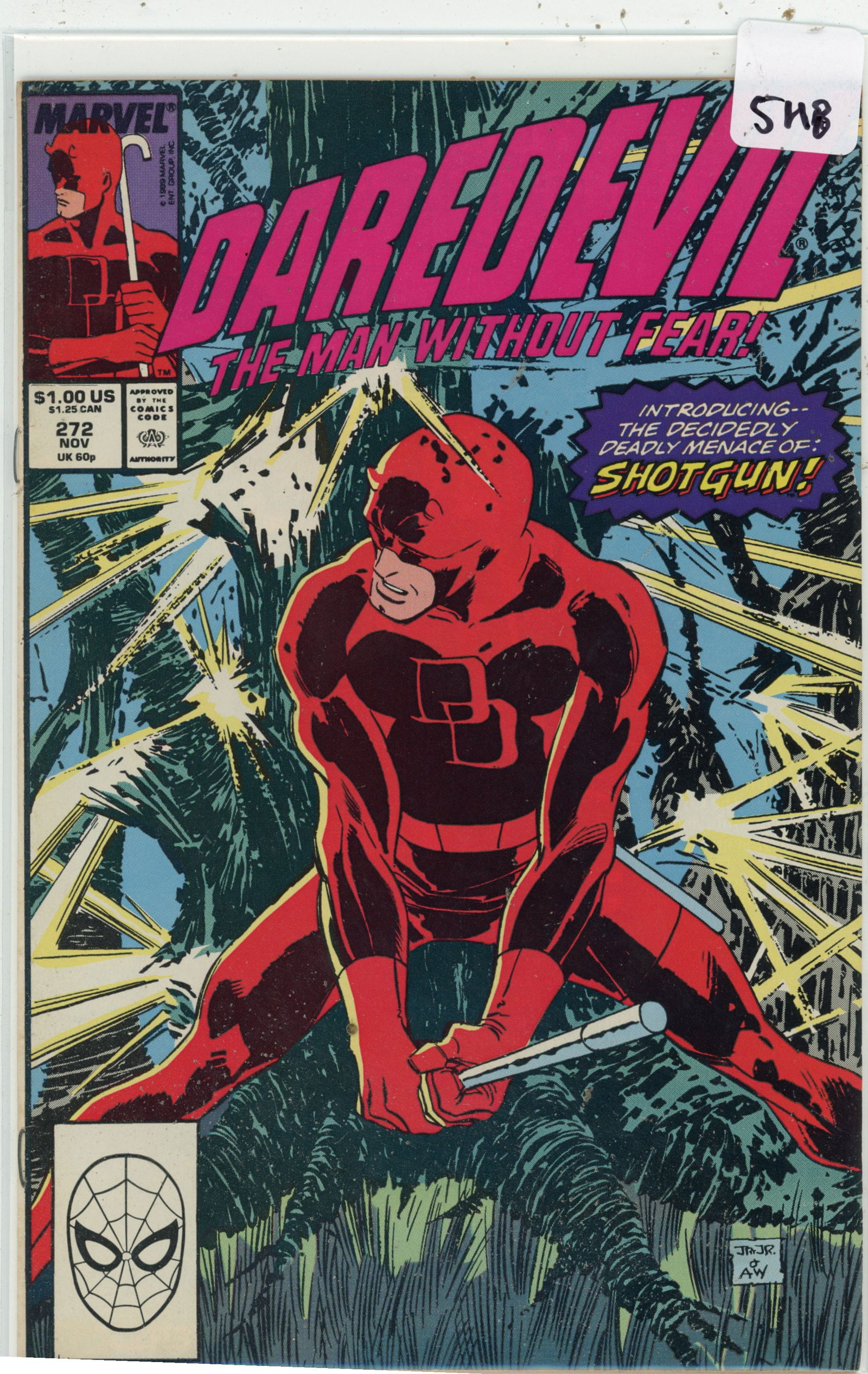 1989 Marvel Dredevil Issue 272 (1 of 1)