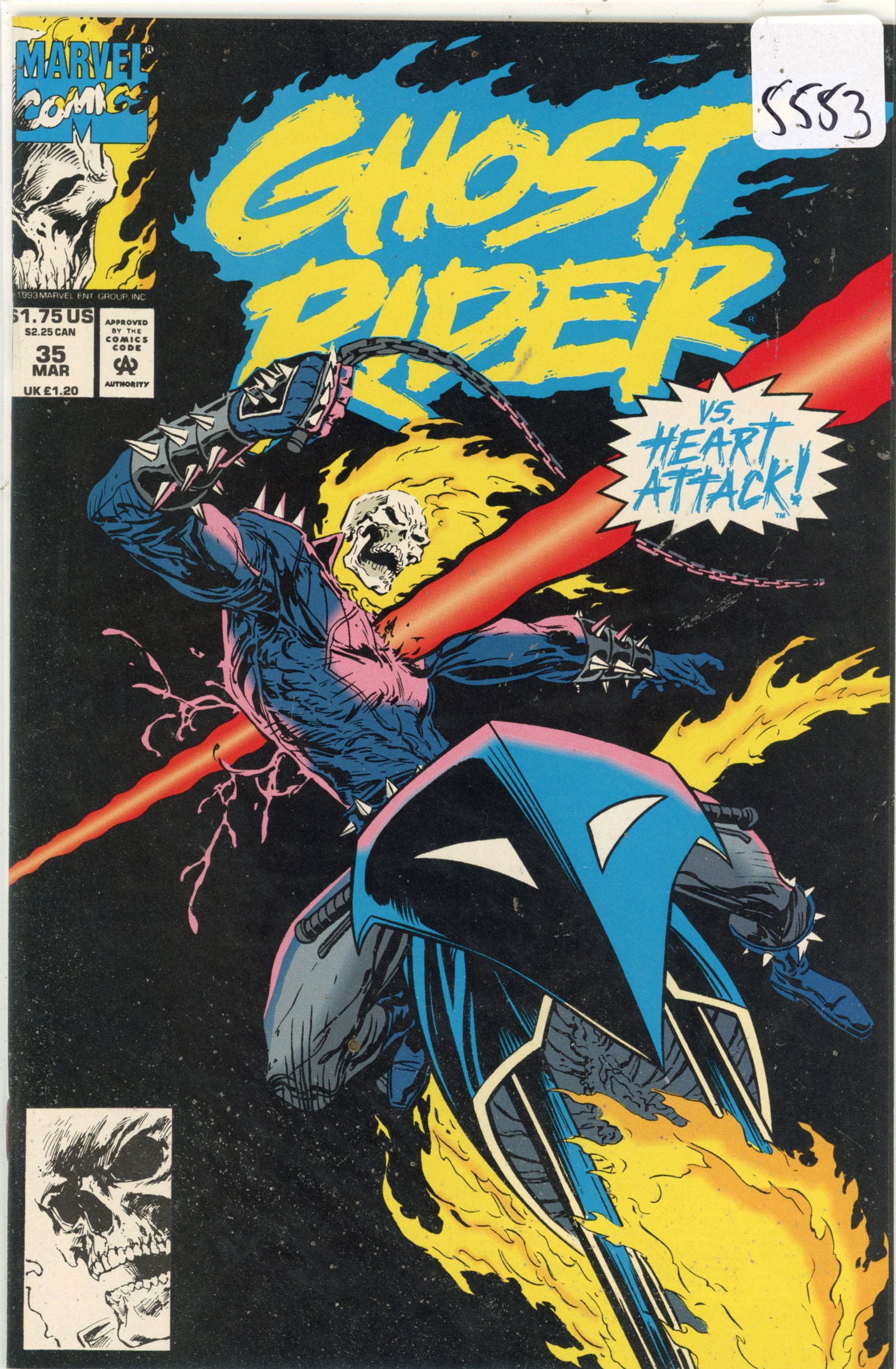 1993 Marvel Ghost Rider Issue 35 (1 of 1)