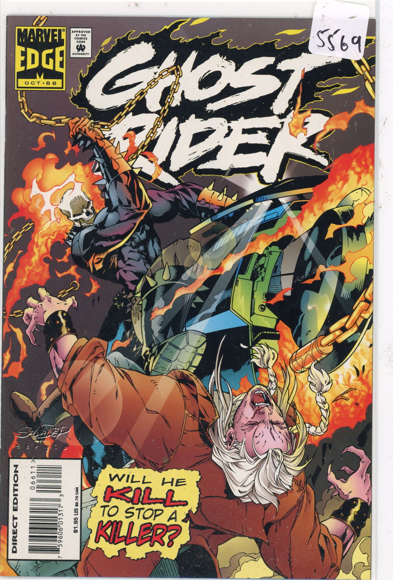 1995 Marvel Ghost Rider Issue 66 (1 of 1)