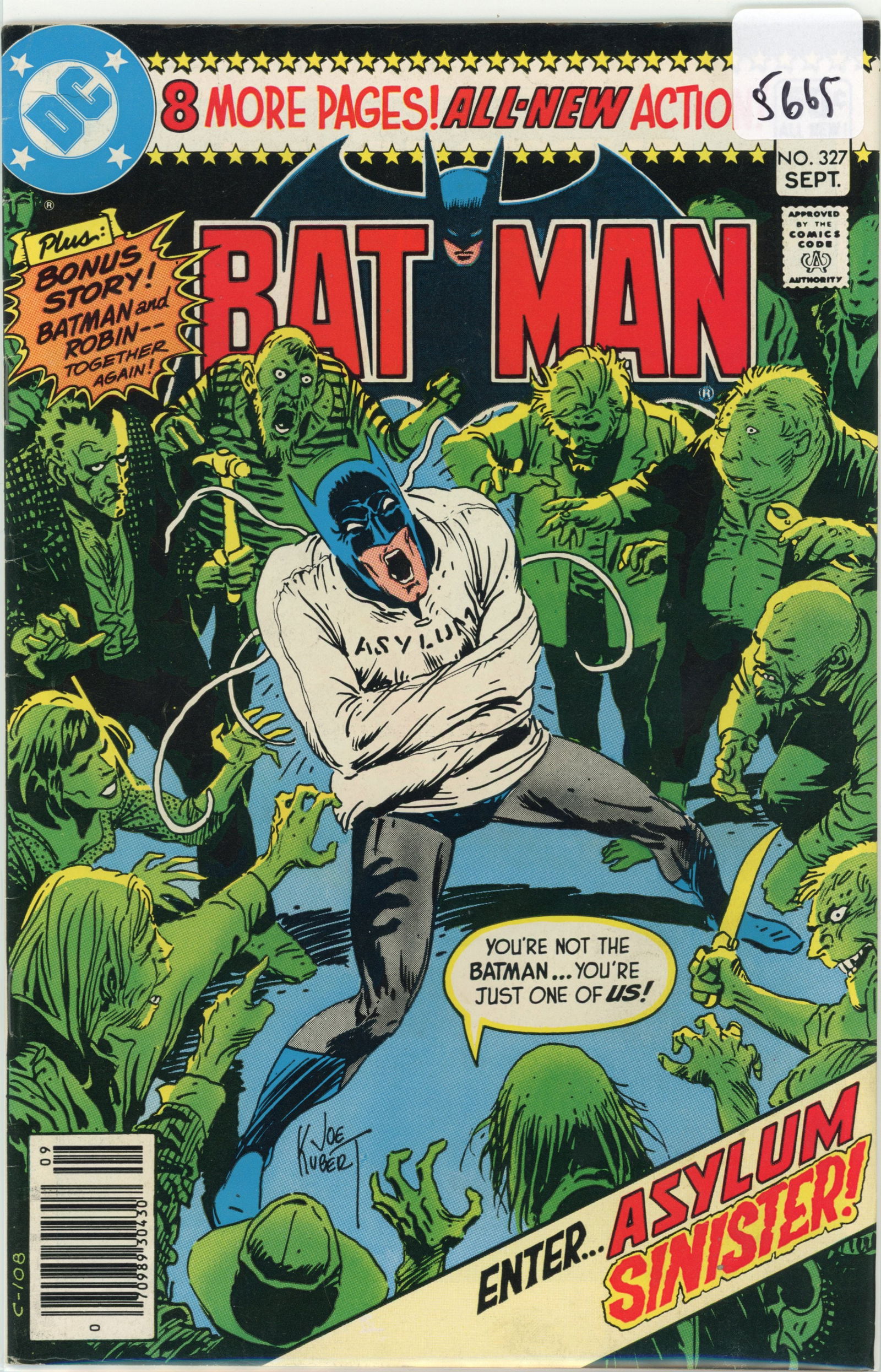 1984 DC Batman Issue 327 (1 of 1)