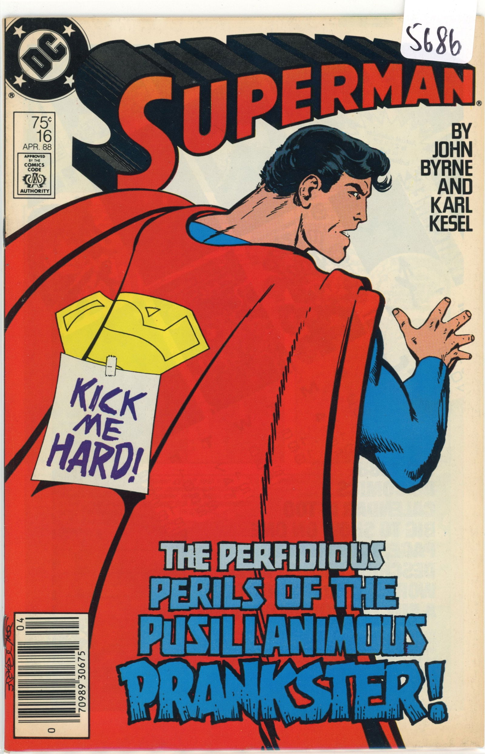 1988 DC Superman Issue 16 (1 of 1)