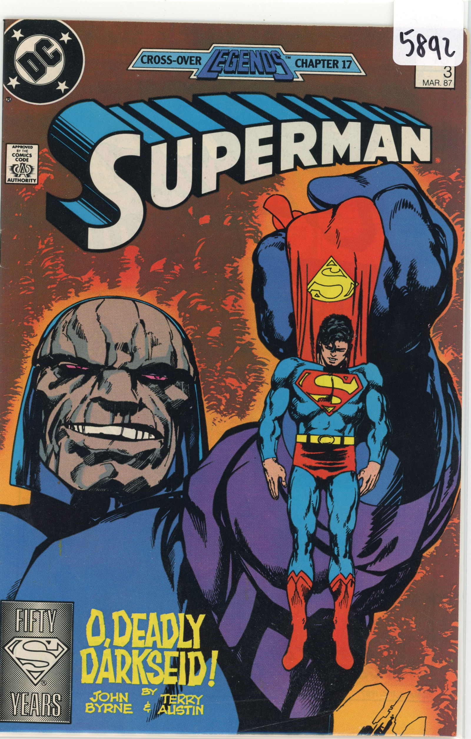 1987 DC Superman Issue 3 (1 of 1)