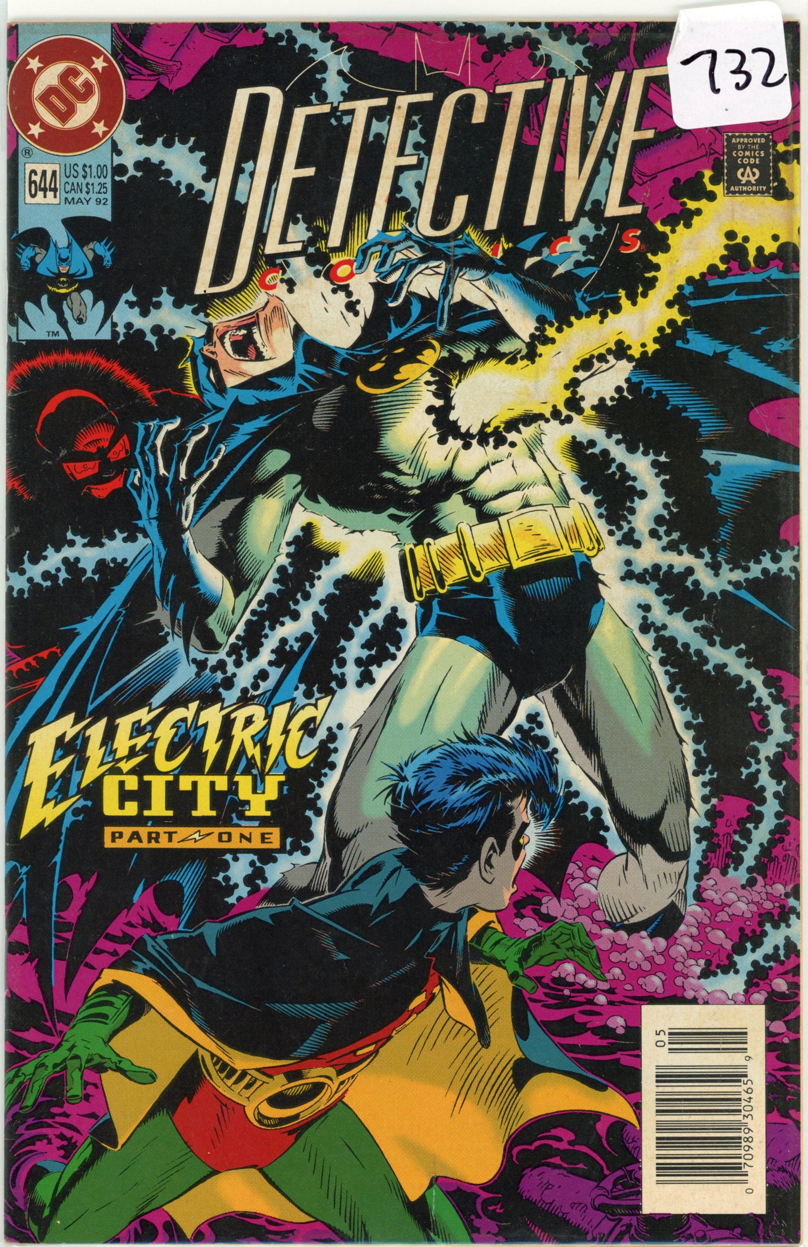 1992 DC Detective Issue 644 (1 of 1)