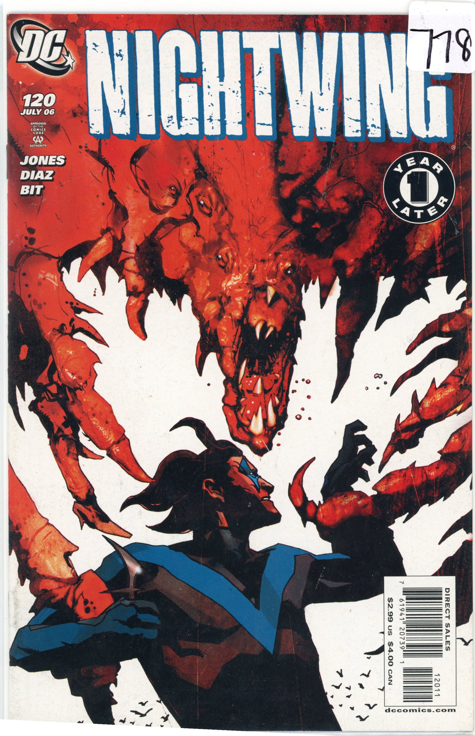 2006 DC Nightwing Issue 120 (1 of 1)