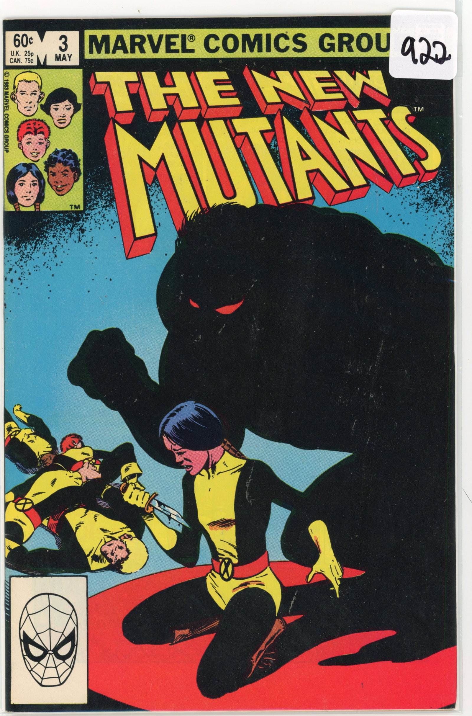 1983 Marvel The Mutants Issue 3 (1 of 1)