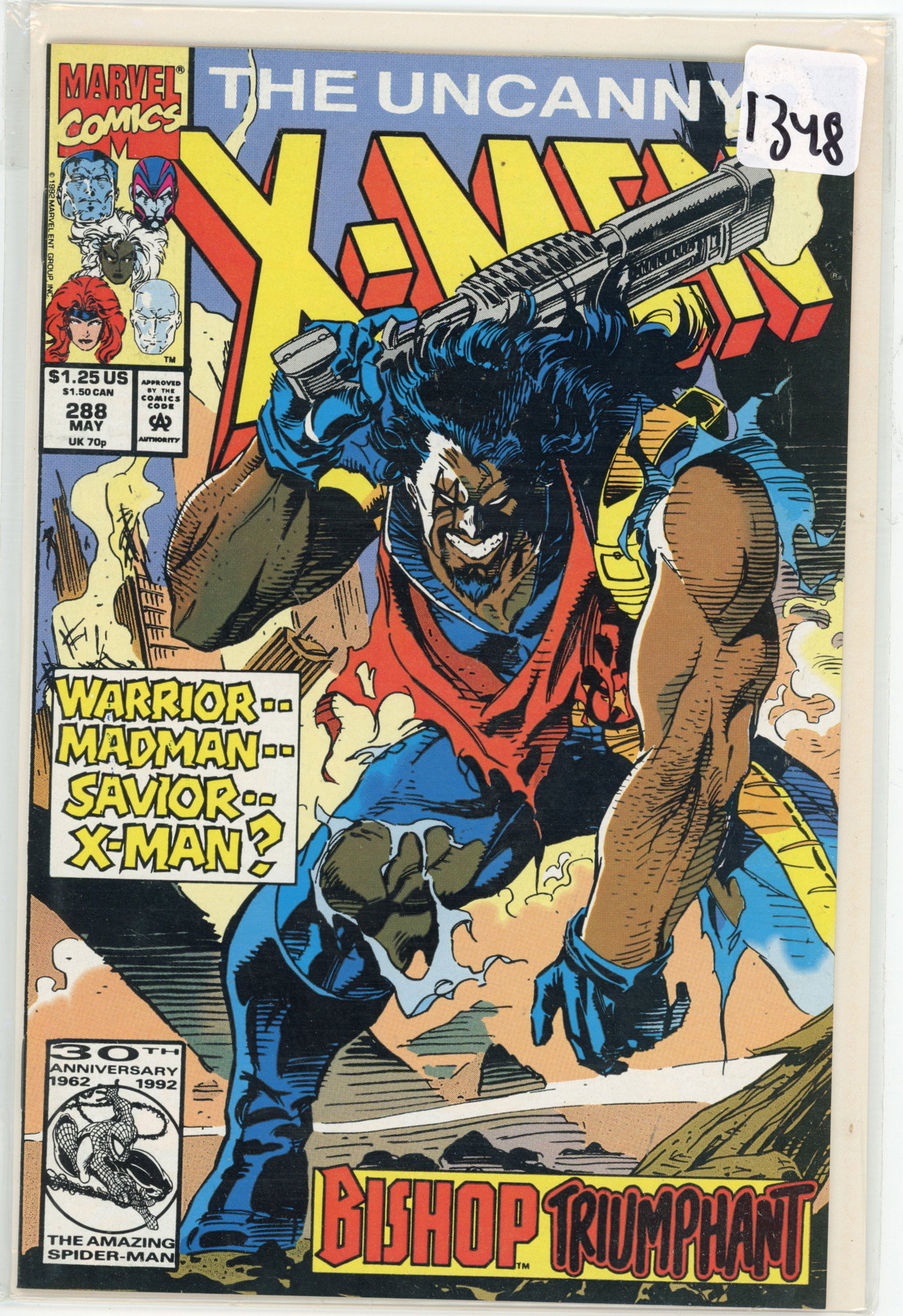 1992 Marvel X-Men Issue 288 (1 of 1)