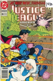 1992 DC Justice League Issue 62