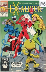 1991 Marvel EXcalibur Issue 42
