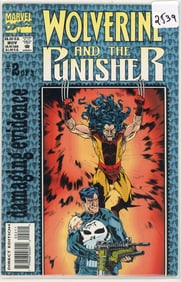 1993 Marvel Wolverine And The Punisher Issue 2