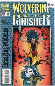 1993 Marvel Wolverine And The Punisher Issue 2