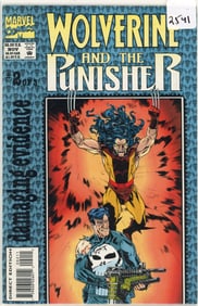 1993 Marvel Wolverine And The Punisher Issue 2