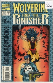 1993 Marvel Wolverine And The Punisher Issue 2