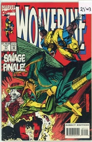 1993 Marvel Wolverine Issue 71