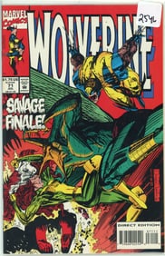 1993 Marvel Wolverine Issue 71