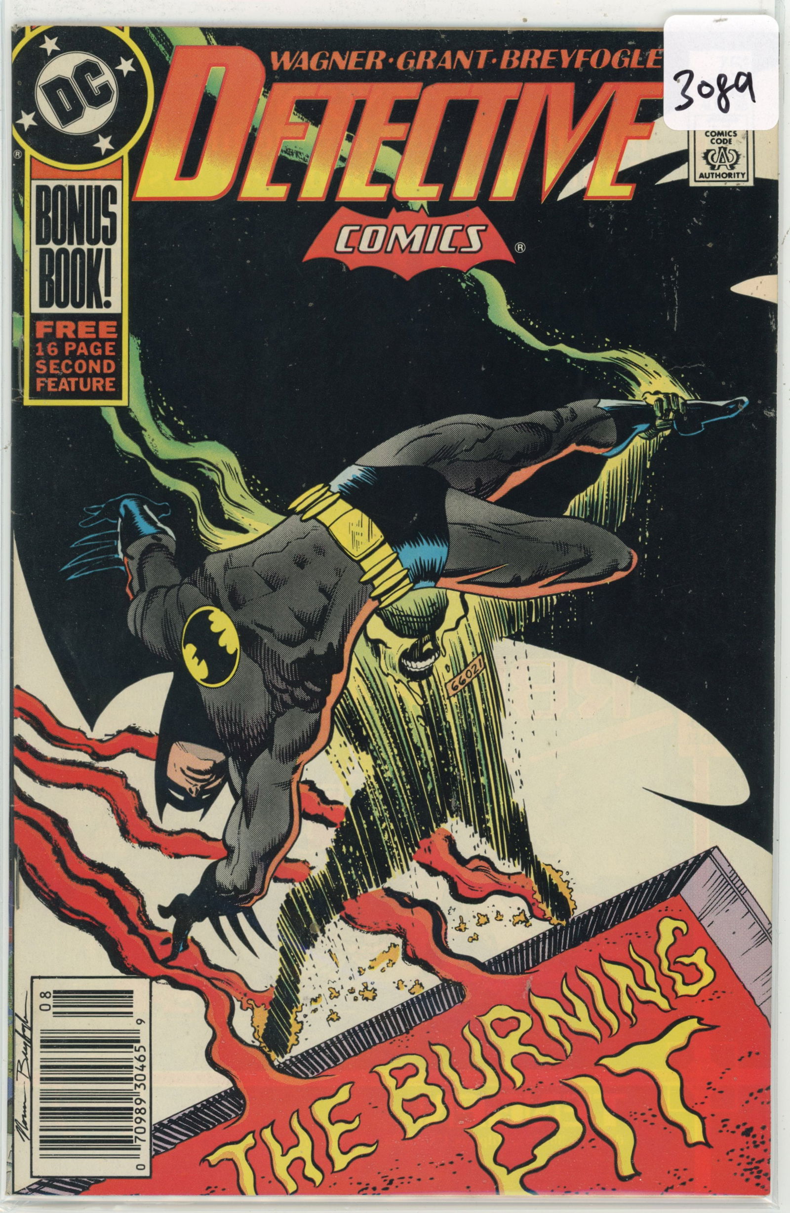 1989 DC Batman Detective Comics Issue 589 (1 of 1)