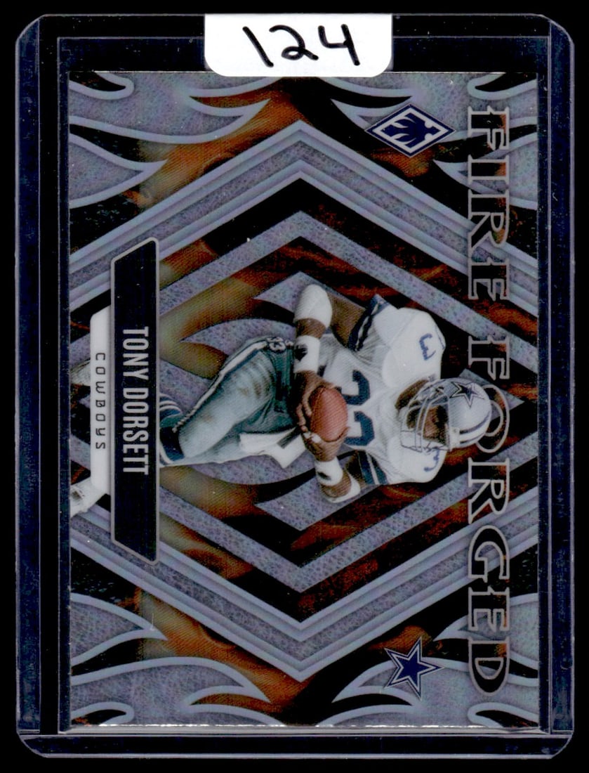 2023 Tony Dorsett Panini Phoenix Fire Forged/Silver Prizm (1 of 1)