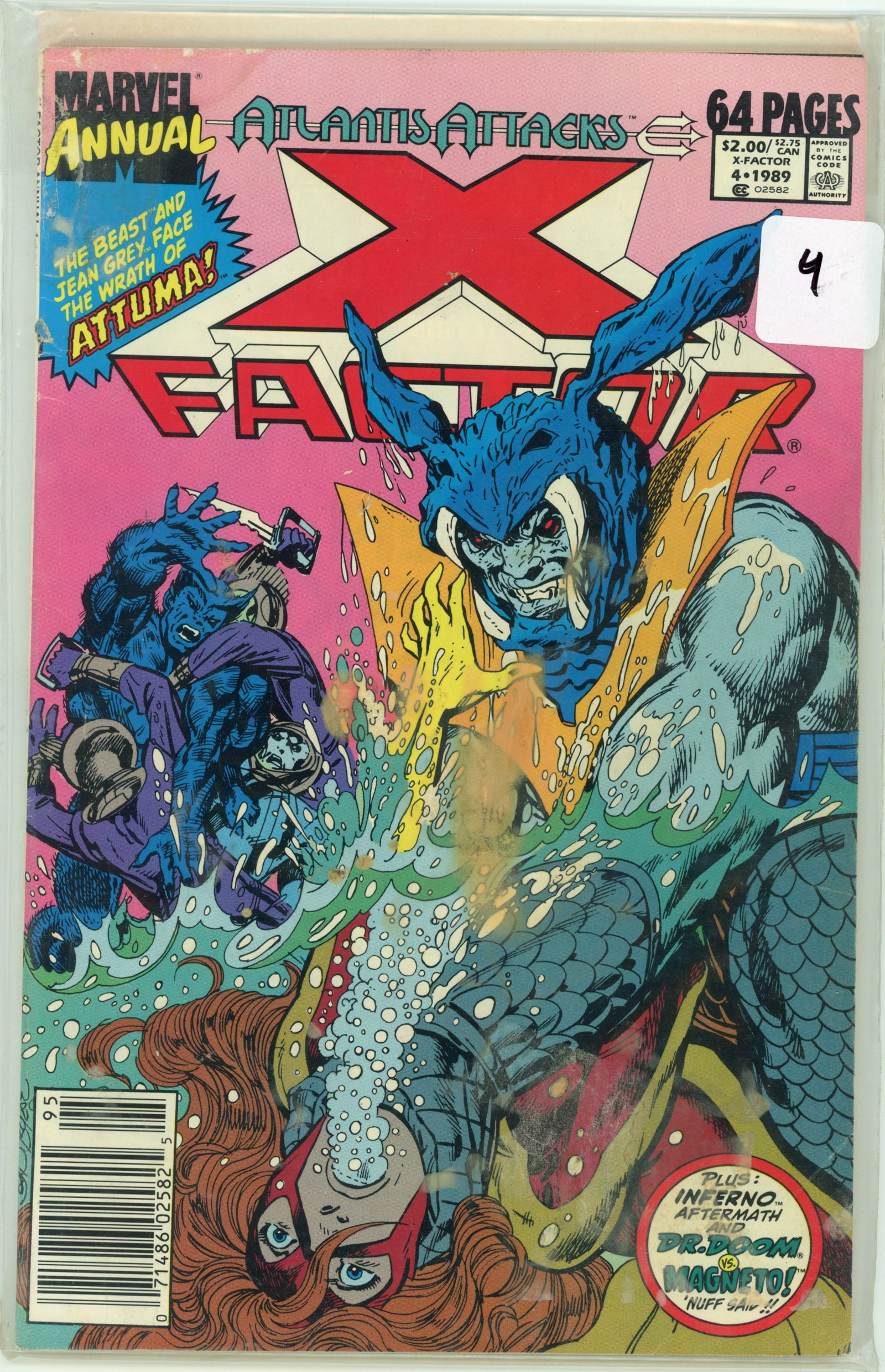 1989 Marvel X-Factor Issue 89 (1 of 1)