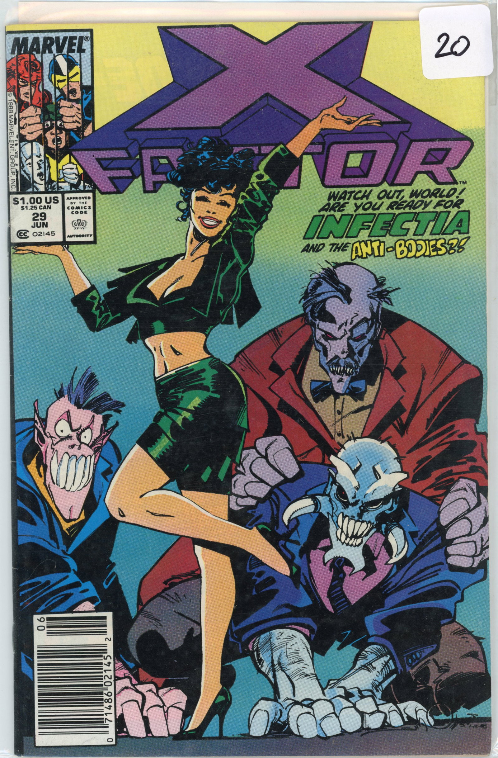 1988 Marvel X-Factor Issue 29 (1 of 1)