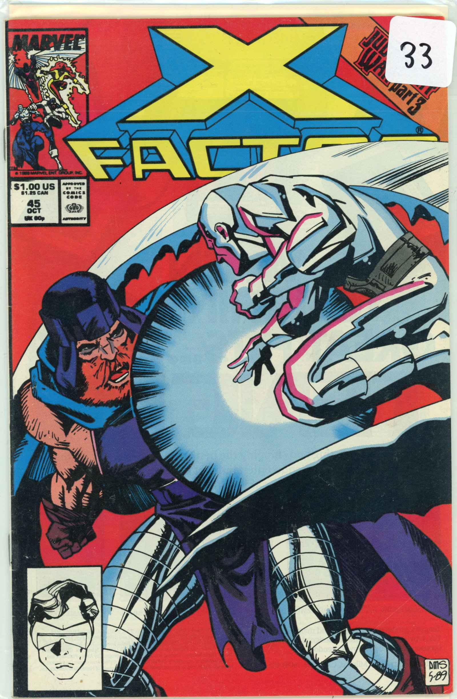 1989 Marvel X-Factor Issue 45 (1 of 1)