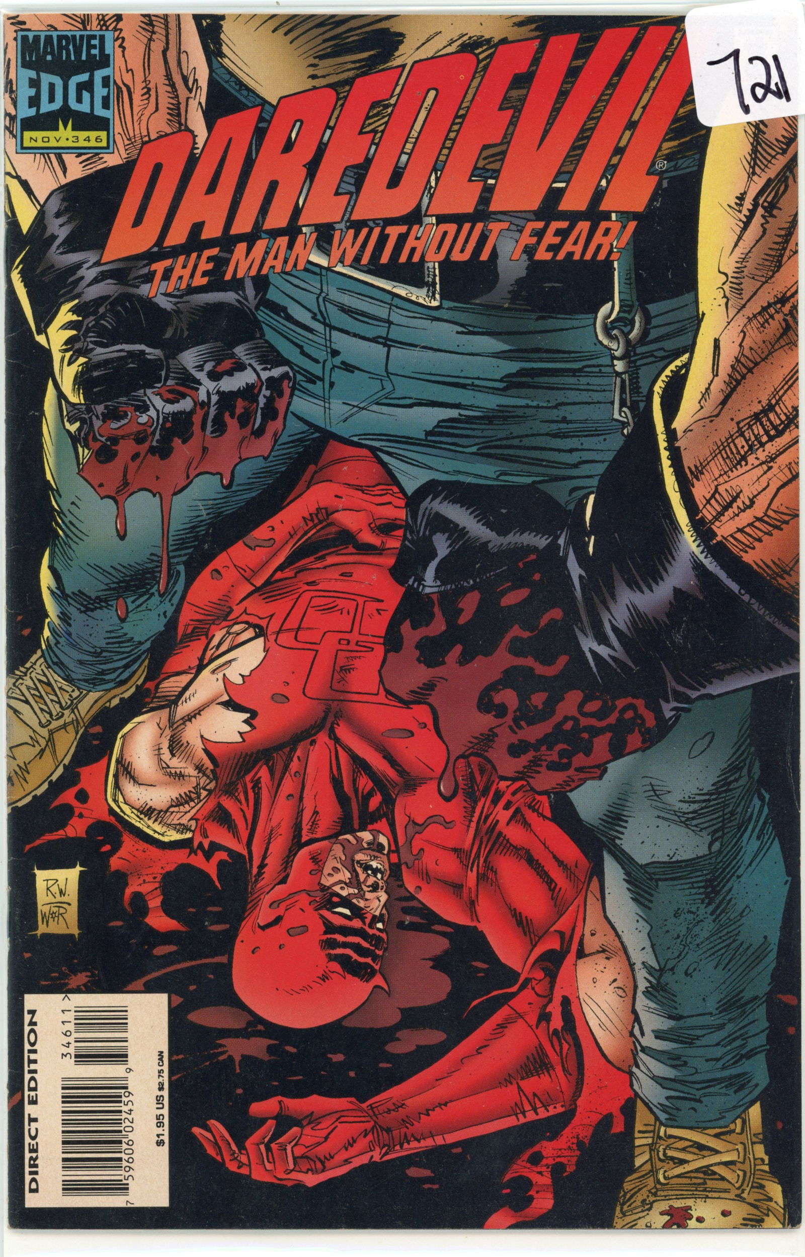 1995 Marvel Daredevil Issue 346 (1 of 1)