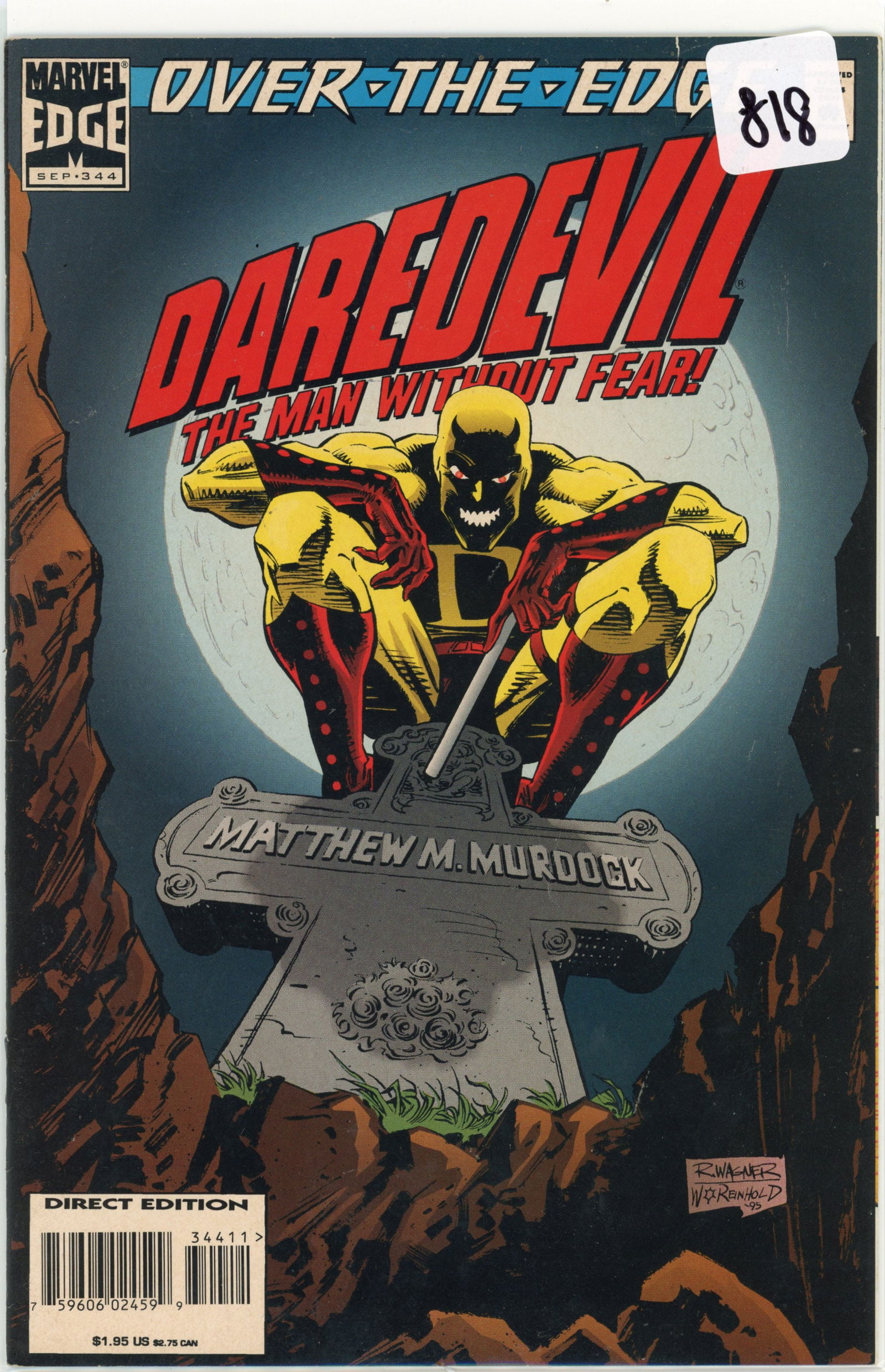1995 Marvel Daredevil Issue 344 (1 of 1)
