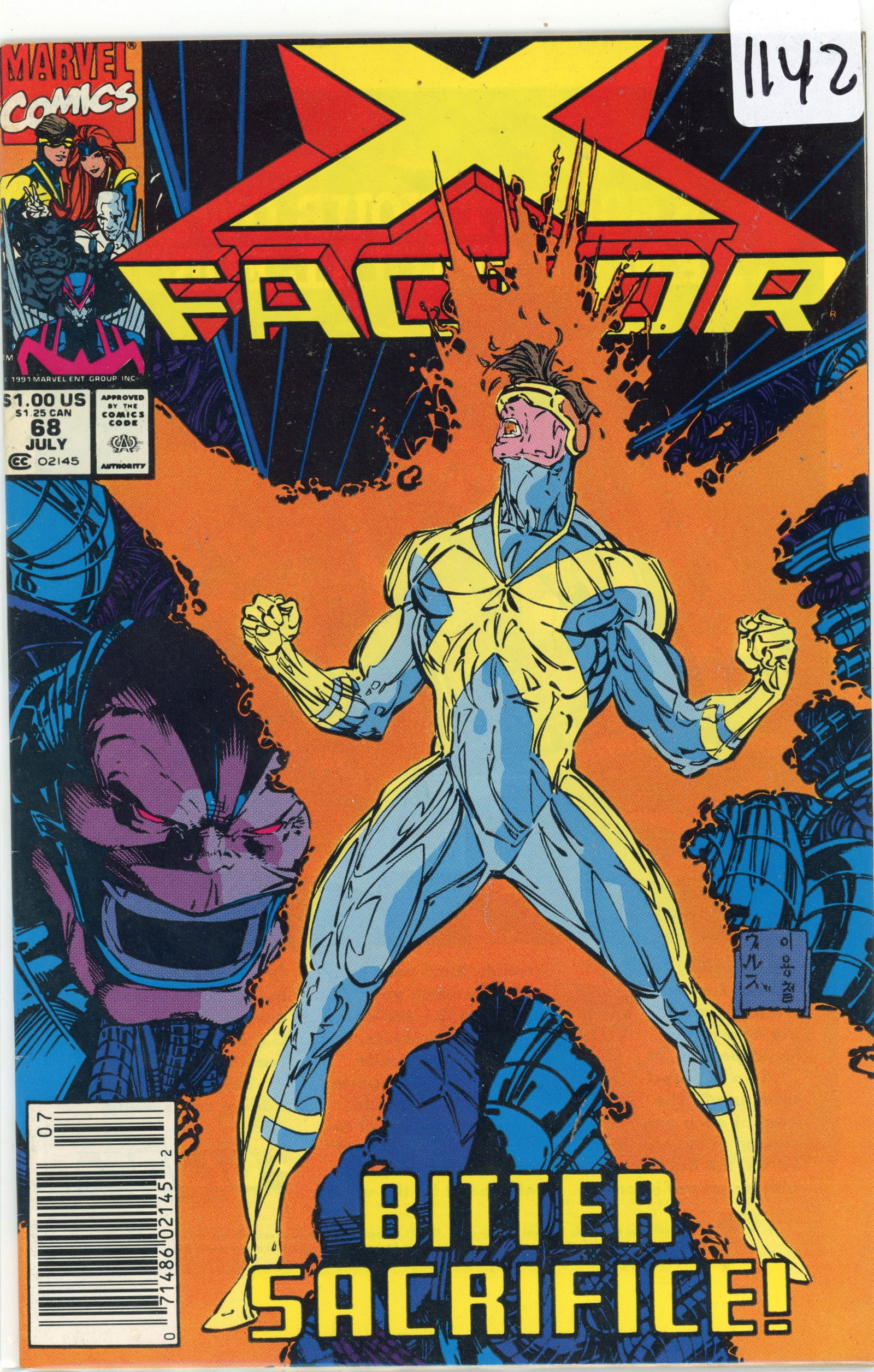 1991 Marvel X-Factor Issue 68 (1 of 1)