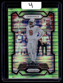 2023 BJ Ojulari Panini Prizm/ Green Pulsar Prizm RC