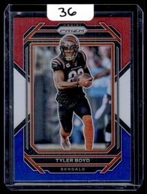 2022 Tyler Boyd Panini Prizm/Red White Blue Prizm