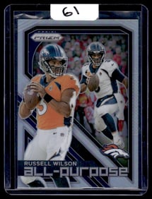 2023 Russell Wilson Panini Prizm All Purpose/Silver Prizm