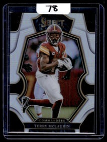 2022 Terry McLaurin Panini Select/Silver Prizm